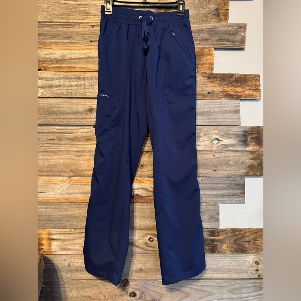 Healing hands-Xs size- navy blue-Scrub pants 
Great condition